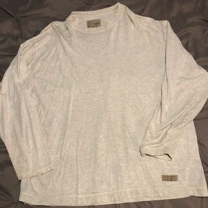 Abercrombie and Fitch long sleeve gray shirt